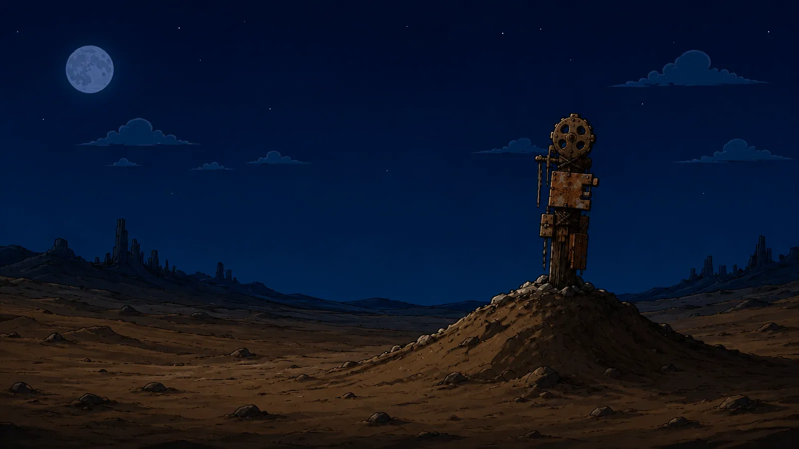 El páramo durante la noche